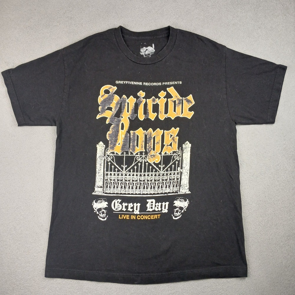 G59 Suicideboys T Shirt Mens Large Black Grey Day Tour Concert Graphic Tee‎ Band